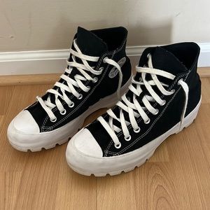 CONVERSE CHUCK TAYLOR ALL STAR LUGGED HIGH TOP SNEAKERS